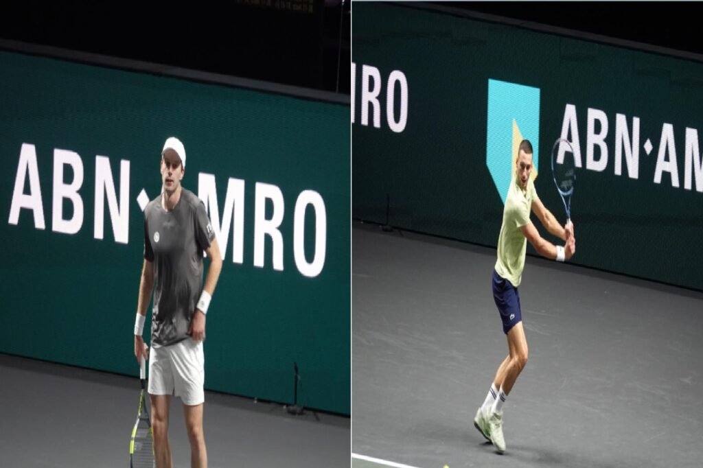 Luka Pavlovic vs Botic van de Zandschulp at the Rotterdam ATP 500 2026 (featured image) ​