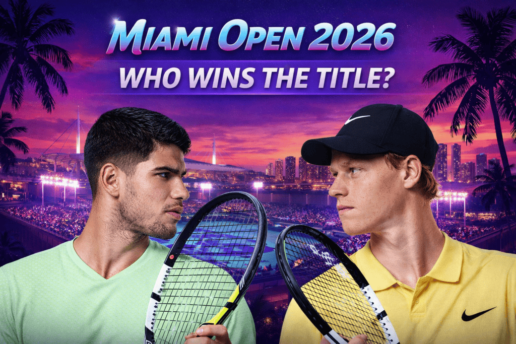 Miami Open 2026 predicciones – Alcaraz y Sinner frente a frente, ¿quién gana el título en Miami?