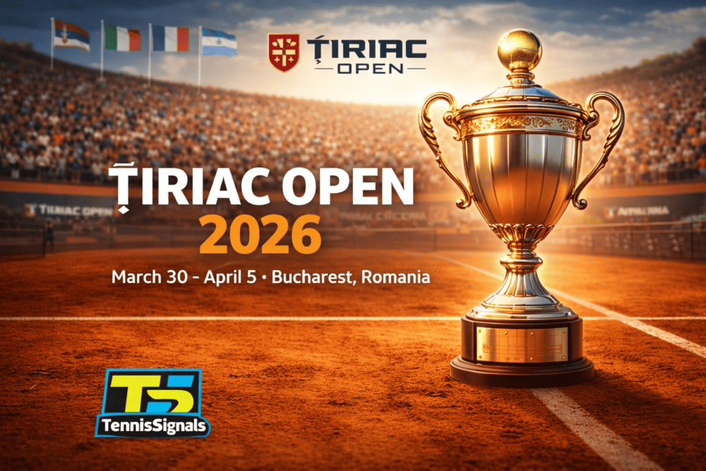 Tiriac Open 2026 – Torneo ATP 250 en Bucarest, Rumanía, 30 de marzo – 5 de abril, tierra batida