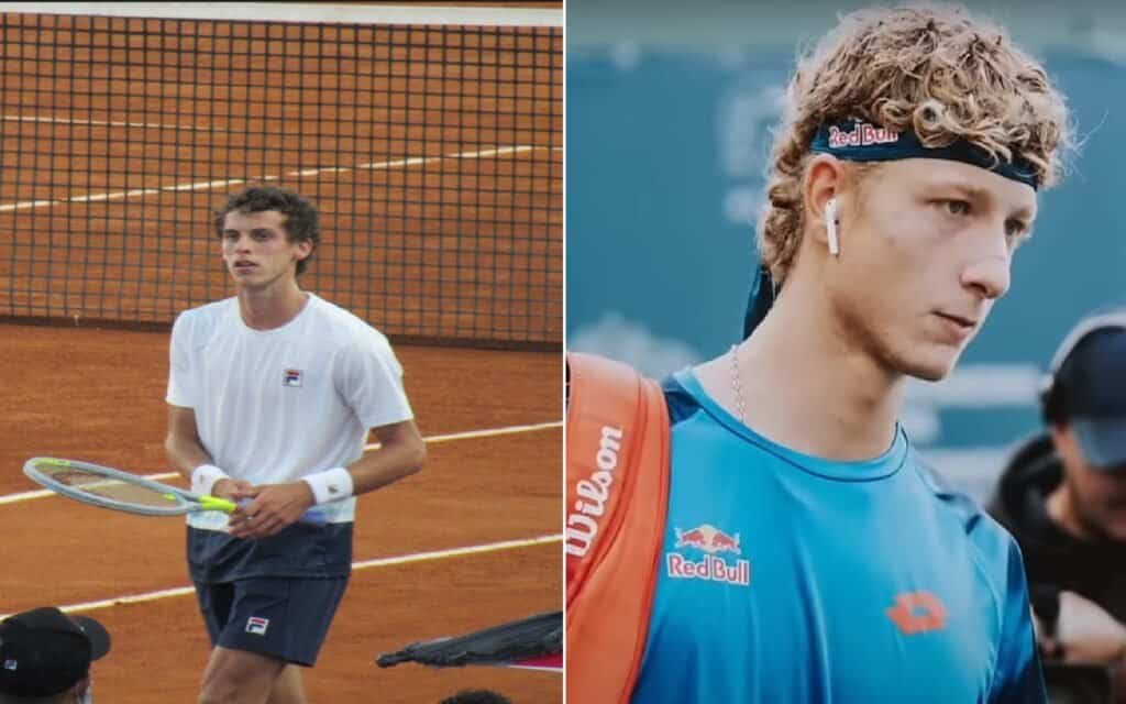 Huan Manuel Serundolo i Martin Landaluce pred međusobni duel na Rolan Garosu
