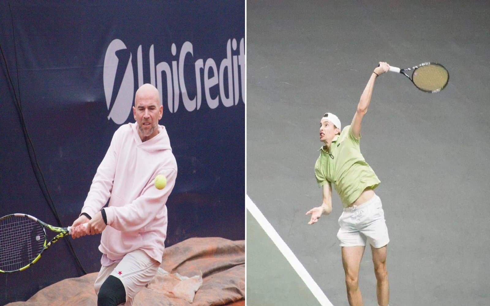 Adrian Mannarino face à Ugo Humbert lors d'un derby français intense.