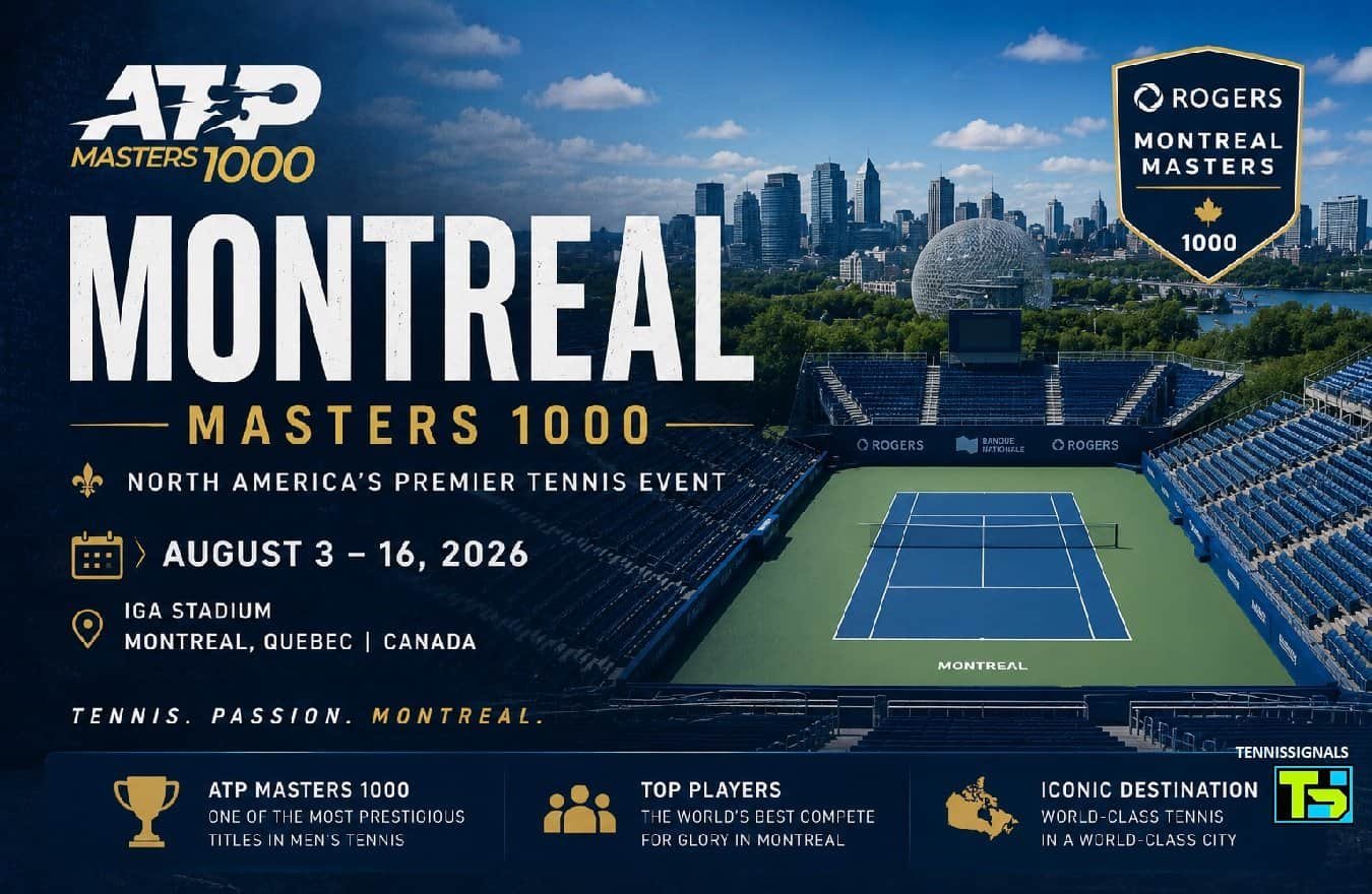 ATP Montréal 2026 Masters 1000 stade et calendrier du tournoi