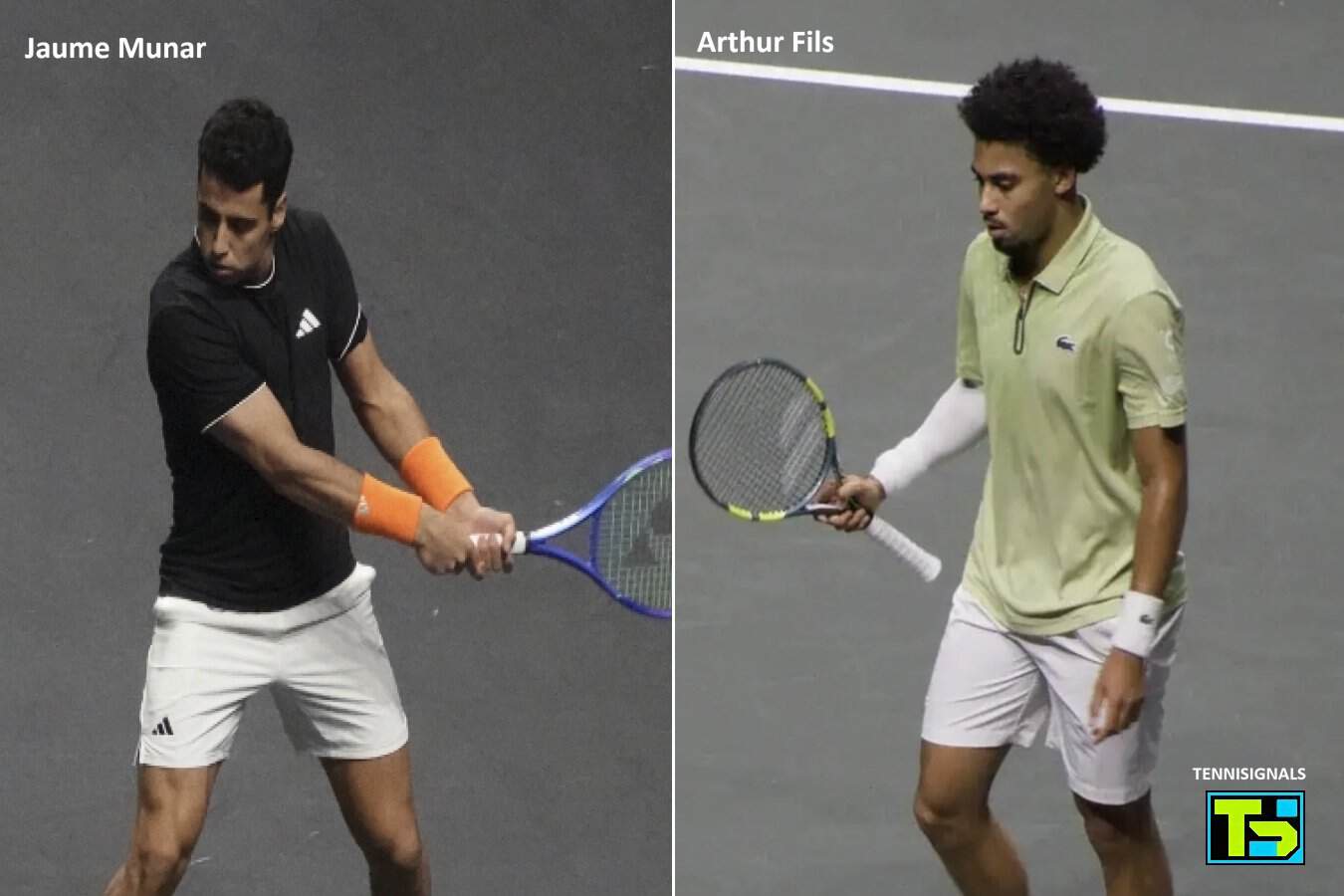 Jaume Munar et Arthur Fils sur le court, qualifiés pour l'ATP 500 Japan Open 2026